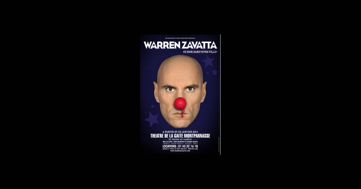 Warren Zavatta Warren Zavatta - Affiche de Ce soir dans votre ville ! - Purepeople