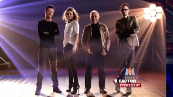 X Factor : Christophe Willem et les autres jurés se mettent au "X" !