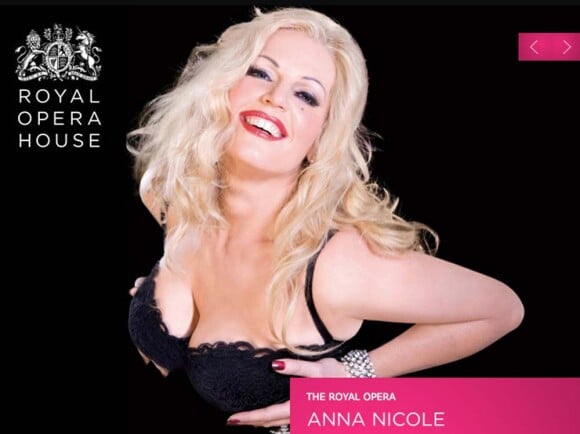 Anna Nicole au Royal Opera House de Londres jusqu'au 4 mars 2011