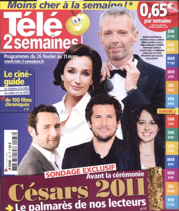 Le magazine Télé 2 semaines du 26 février 2011
