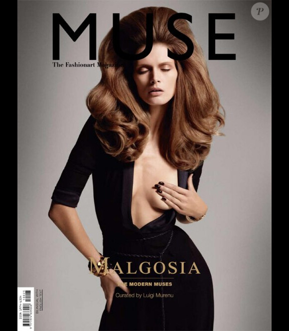 Malgosia Bela en couverture du magazine Muse, printemps 2011.