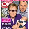 Elton John et David Furnish présentent leur petit Zachary en couverture du magazine OK