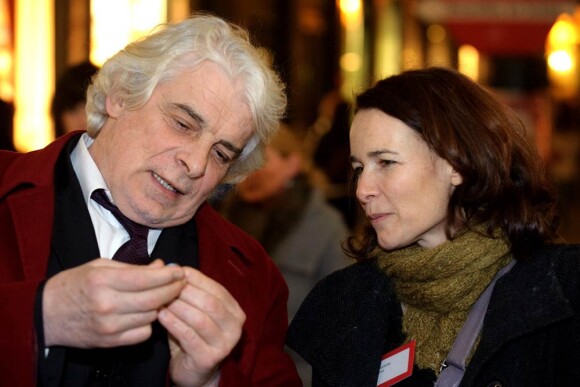 Jacques Weber, avec la réalisatrice Caroline Glorion et sa partenaire à l'écran Anne Coesens (en photo avec Weber), présentait le 21 février 2011 le téléfilm Joseph l'insoumis au cinéma Arenberg à Bruxelles, en présence de la reine Paola.