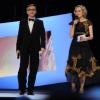 Christoph Waltz et Diane Kruger lors de la 36e nuit des César, vendredi 25 février 2011.