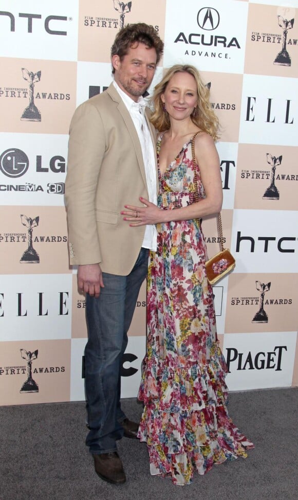 James Tupper et Anne Heche à la cérémonie Film Independent Spirit Awards à Santa Monica, le 26 février 2011.