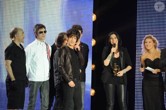 Marie Drucker (photo : lors du premier épisode des Victoires 2011, à Lille) sera aux commandes d'un show supposément inspiré des Grammys pour l'épisode 2, le 1er mars 2011 à Paris.