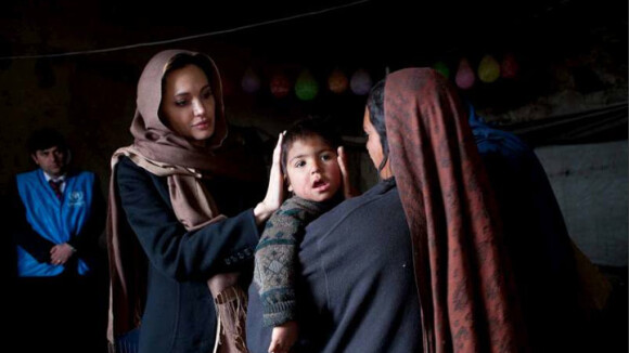 Angelina Jolie : Encore très émue pour son retour en Afghanistan...