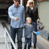 Gwen Stefani, Gavin Rossdale et leur petit Kingston (6 mars à Los Angeles)