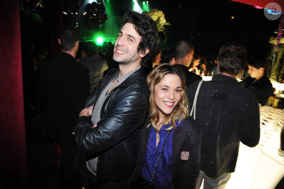 Alysson Paradis et Max Boublil lors de la soirée anniversaire du magazine BE, au Trianon, le 9 mars 2011