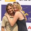 Jodie Kidd et son amoureux, le joueur de polo Andrea Vianini en juin 2010