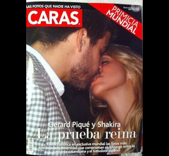 Shakira et Gerard Piqué en couverture de Caras