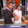 Teaser de la semaine prochaine. Jérôme Anthony perturbe la cuisine de Stéphanie... (épisode de Top Chef du 22 mars 2011)
