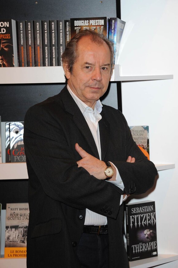 Christian Morin au Salon du Livre, les 19 et 20 mars 2011, à la Porte de Versailles, à Paris.