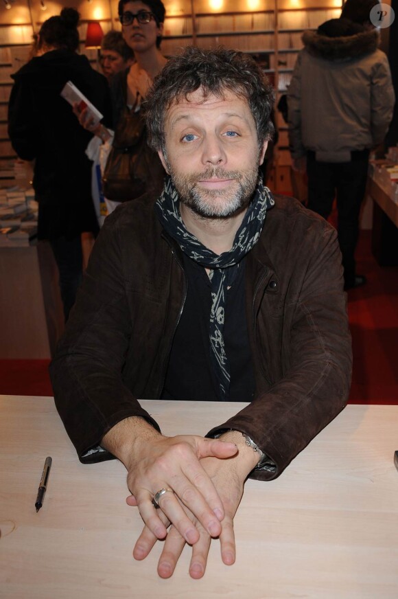 Stéphane Guillon au Salon du Livre, les 19 et 20 mars 2011, à la Porte de Versailles, à Paris.