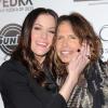 Avant-première du film Super à Los Angeles, le 21 mars 2011 : Liv et son père Steven Tyler.