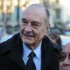 Jacques Chirac sort de L'Avenue, à Paris, le 22 mars 2011.