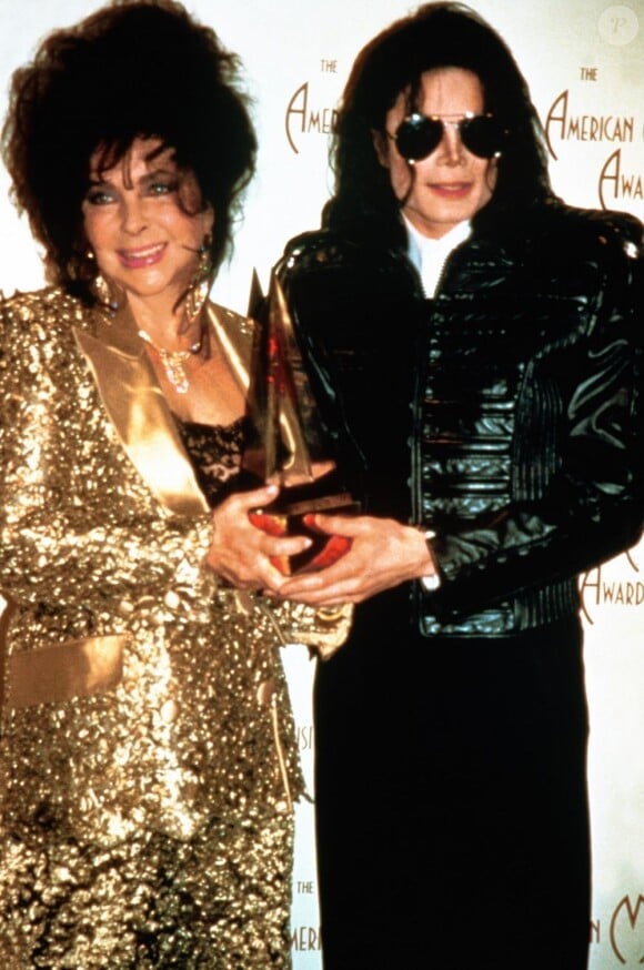 Elizabeth Taylor et son grand ami Michael Jackson 