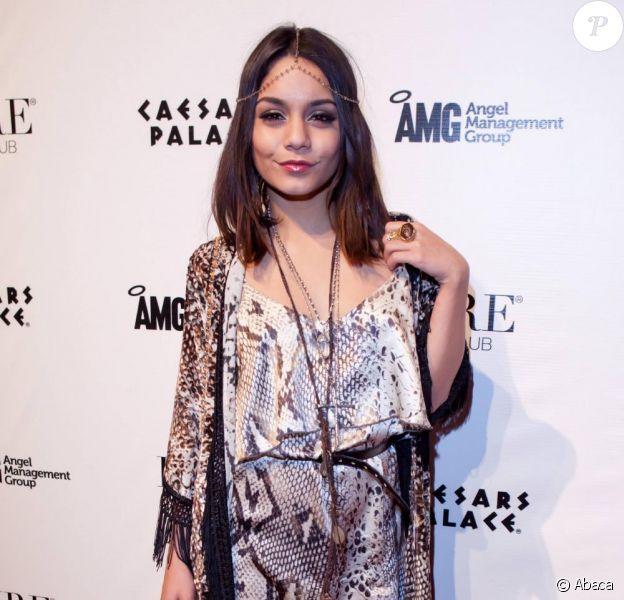 Vanessa Hudgens se rend au club Pure de Las Vegas, samedi 26 mars.