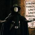 Des images de  V pour Vendetta , diffusé le 28 mars 2011 à 22h45 sur TMC.