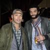 Eric et Ramzy assistent à la fête pour le disque de platine de Grand Corps Malade au Casino de Paris le 28 mars 2011