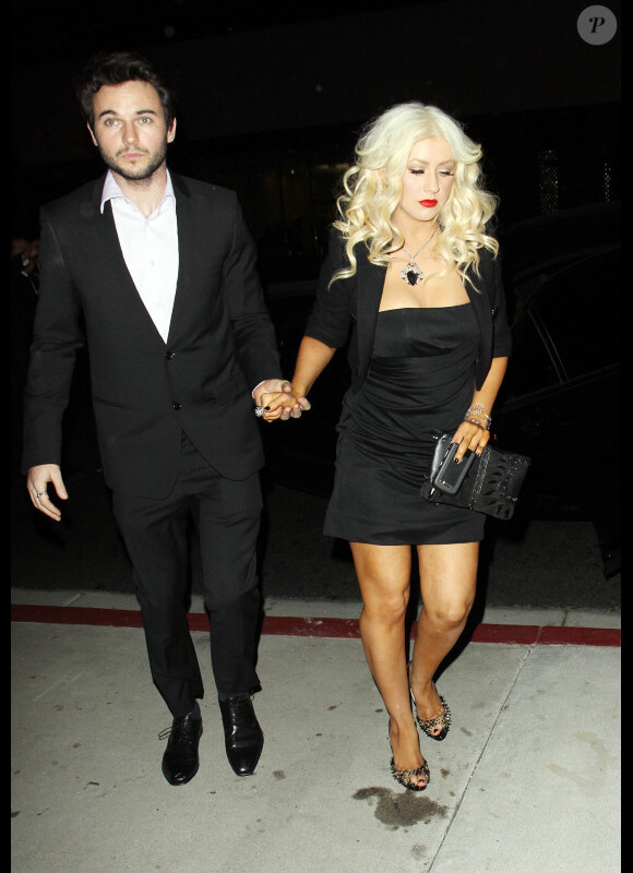 Christina Aguilera et Matt Rutler
