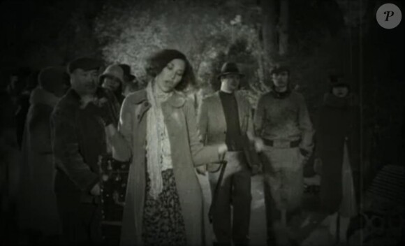 Images extraites du clip de Chanson d'amour de Zazie, mars 2011.