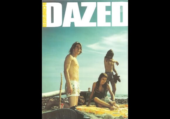 Eric Zentner en couverture du magazine Dazed and Confused