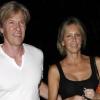Heather Locklear et son homme Jack Wagner arrivent au Staples Center pour assister au match de basket opposant l'équipe de Dallas à celle de Los Angeles le 31 mars 2011