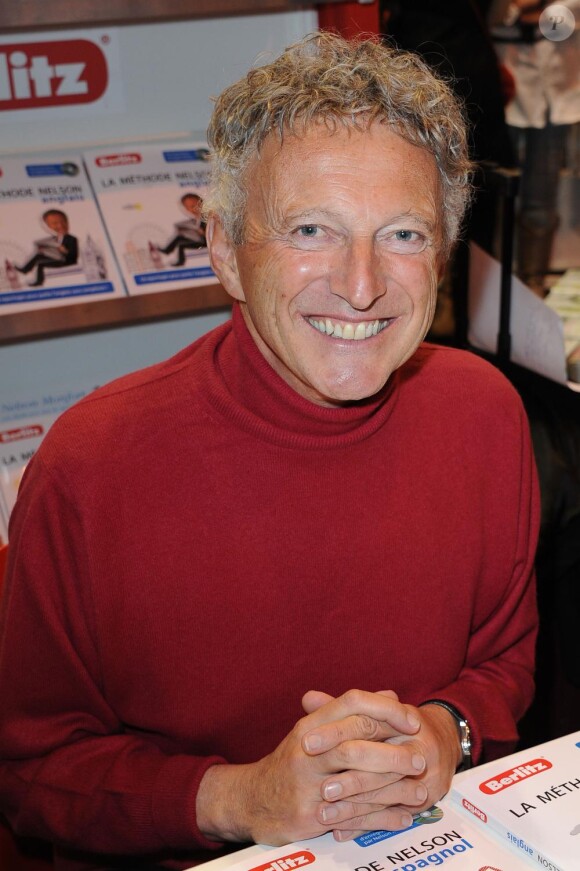 Nelson Monfort, au Salon du Livre (Paris), en mars 2011.