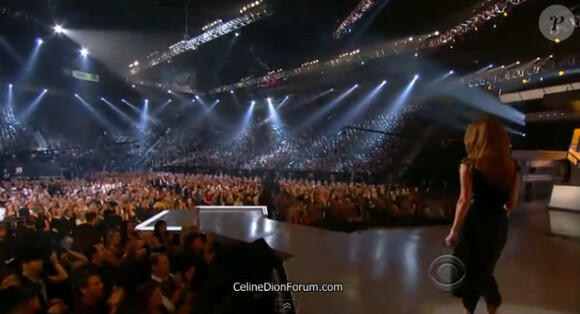 Céline Dion aux Academy of Country Music Awards, à Las Vegas, le 3 avril 2011.