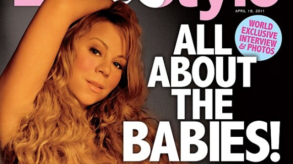 Mariah Carey : Enceinte et nue, elle se la joue Demi Moore dans la presse US !