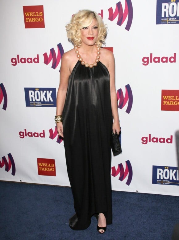 Tori Spelling lors du 22e gala Glaad Media Award au Westin Bonaventure  à Los Angeles le 10 avril 2011