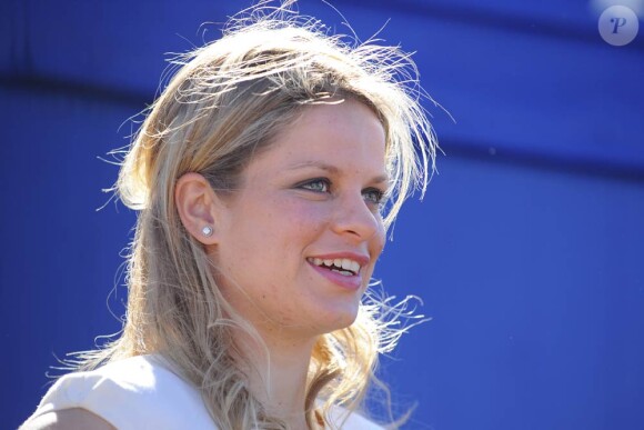 Kim Clijsters (photo : le 30 janvier 2011, après son triomphe dans l'Open d'Australie), déjà en convalescence, s'est blessée au mariage d'un membre de sa famille, en avril 2011...