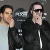 Avant-première de Scream 4 à Los Angeles, le 11 avril 2011 : Eli Roth et Marilyn Manson.