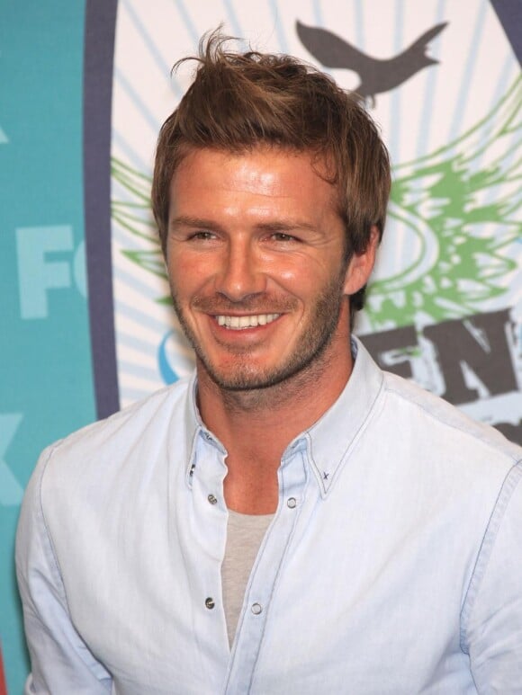 David Beckham en août 2010.