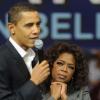 L'animatrice star Oprah Winfrey soutiendra plus discrètement Barack Obama lors des prochaines élections pour préserver l'audience de ses émissions. (Ici à Manchester dans le New Hampshire, le 9 décembre 2007)