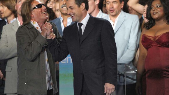 Nicolas Sarkozy: Il avait joué la carte des artistes... là, c'est la débandade !