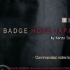 Le badge Hope Japan by Kenzo Takada venu par SushiShop à 2 euros, dont les bénéfices seront reversés à la Croix-Rouge