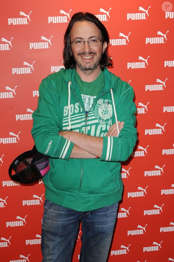 Florian Gazan lors de la soirée Puma le 20 avril 2011