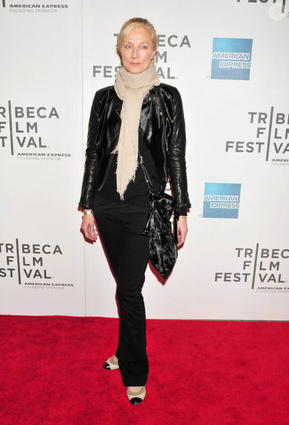 Joely Richardson lors du festival du film de Tribeca à New York le 23 avril 2011 pour la projection d'Angels Crest