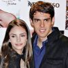 Kaka et sa jolie Carolina, heureux parents d'une petite Isabella, née le 23 avril 2011, à Sao Paulo.