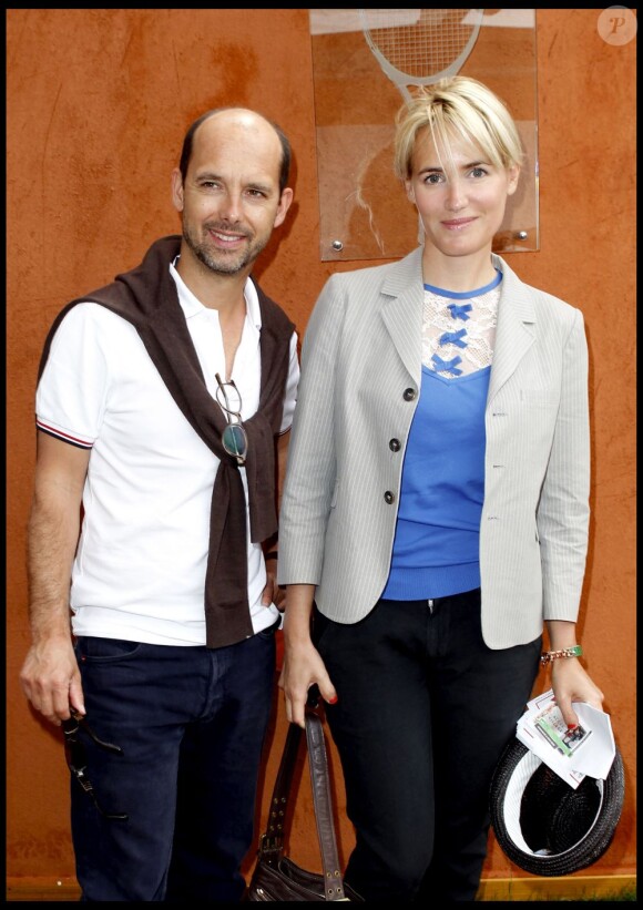 Judith Godrèche et Maurice Barthélémy en juin 2010.