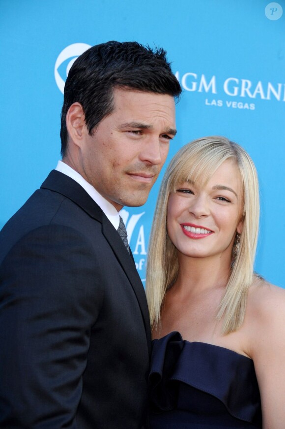 Eddie Cibrian et LeAnn Rimes, au MGM Grand Hotel de Las Vegas, en avril 2010.