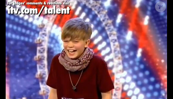 Le jeune Ronan Parke, 12 ans, bluffe le jury de Britain's Got Talent,  samedi 30 avril sur le plateau de ITV.