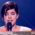 Sarah Manesse reprend Your Song d'Elton John dans X Factor le 3 mai 2011 sur M6 