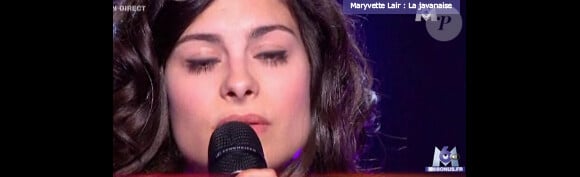 Maryvette chante La Javanaise dans X Factor le 3 mai 2011 sur M6