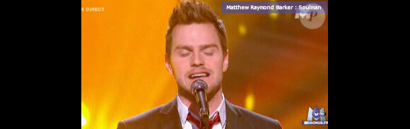 Matthew Raymond-Barker chante Soulman de Ben l'oncle soul dans X Factor le 3 mai 2011 sur M6