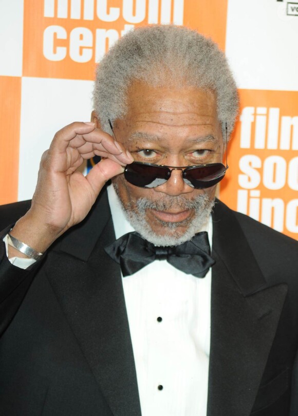 Morgan Freeman à l'occasion du 38e Gala de la Film Society, à New York, le 2 mai 2011.