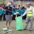 Camilla Parker Bowles lance une campagne de sensibilisation au recyclage et à la propreté des quartiers. 5 mai 2011, à Londres