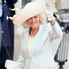 Camilla Parker Bowles à son arrivée au mariage du prince William et de Kate, le vendredi 29 avril 2011.